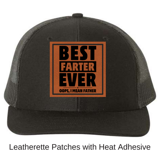Best Farter Leatherette Patch with Heat Adhesive (Copy)